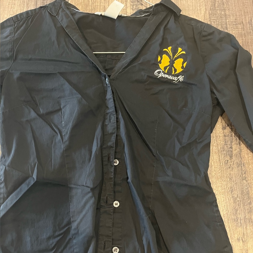 OperaCaffe Logo Button down - Size 4 - Picture 2 of 4